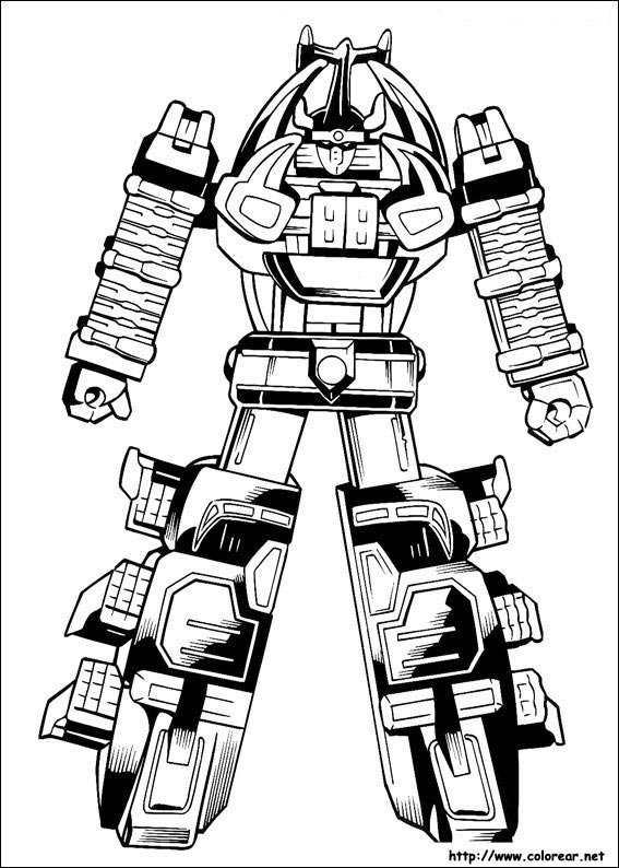 Dibujos para colorear de Power Rangers Dibujos para colorear de Power Rangers