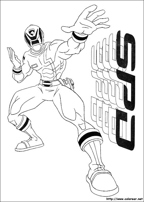 Dibujos para colorear de Power Rangers Dibujos para colorear de Power Rangers