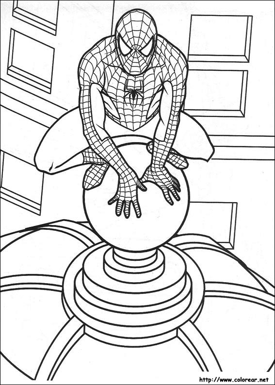 Dibujos para colorear de Spiderman