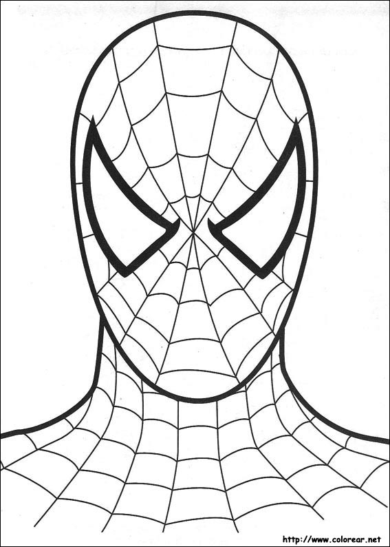 Presa Cenar petróleo Dibujos para colorear de Spiderman