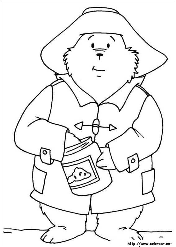 Dibujos para colorear de Un Oso llamado Paddington