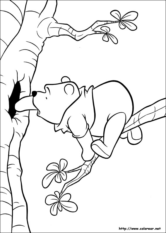 Dibujos para colorear de Winnie Pooh