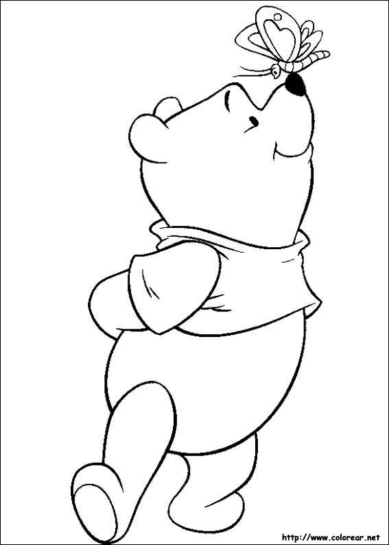 Dibujos para colorear de Winnie Pooh