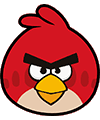 Angry Birds para colorear
