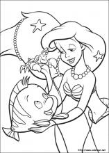 Dibujos De La Sirenita Para Colorear En Colorear Net