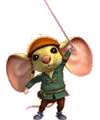 El valiente Despereaux para colorear