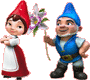 Dibujos de Gnomeo y Julieta