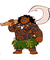 Vaiana para colorear